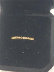 Blue Stone Unisex Stone Ring 14K Yellow Gold 0.61g